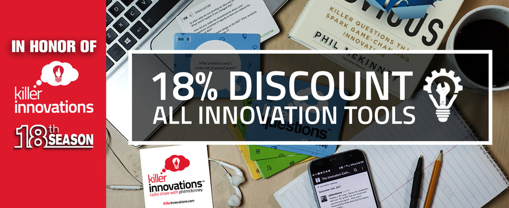 Special Sale! 18% For Launch of Season 18 of Killer Innovations